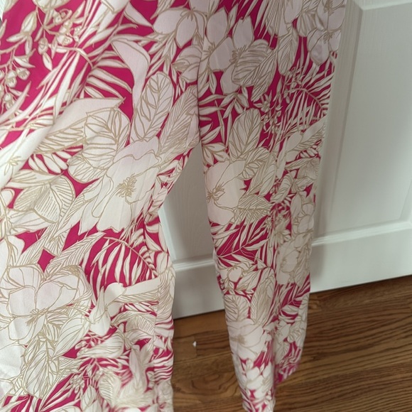 Floral Pink and White jumpsuit June and Hudson sz S - Picture 3 of 4